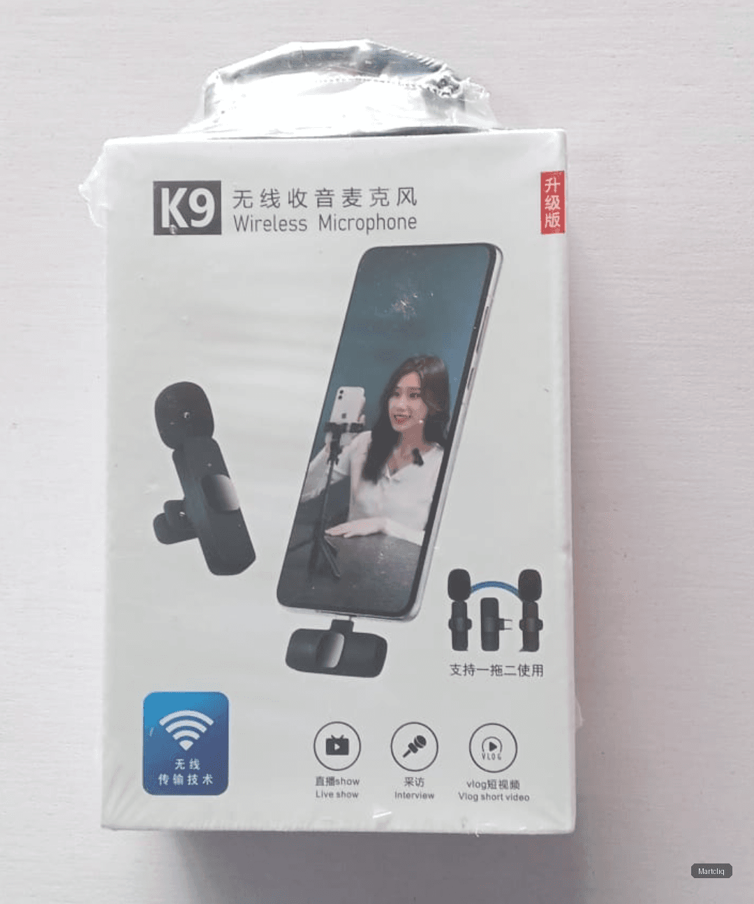K9 wireless microphone