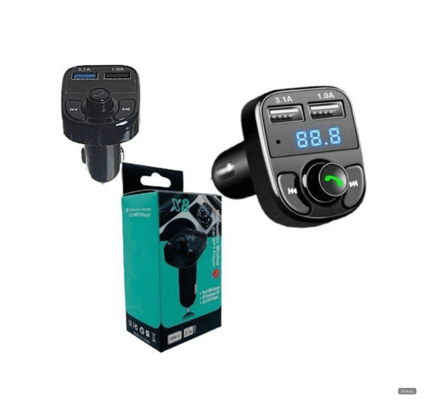 X8 Car Bluetooth charger & mp3